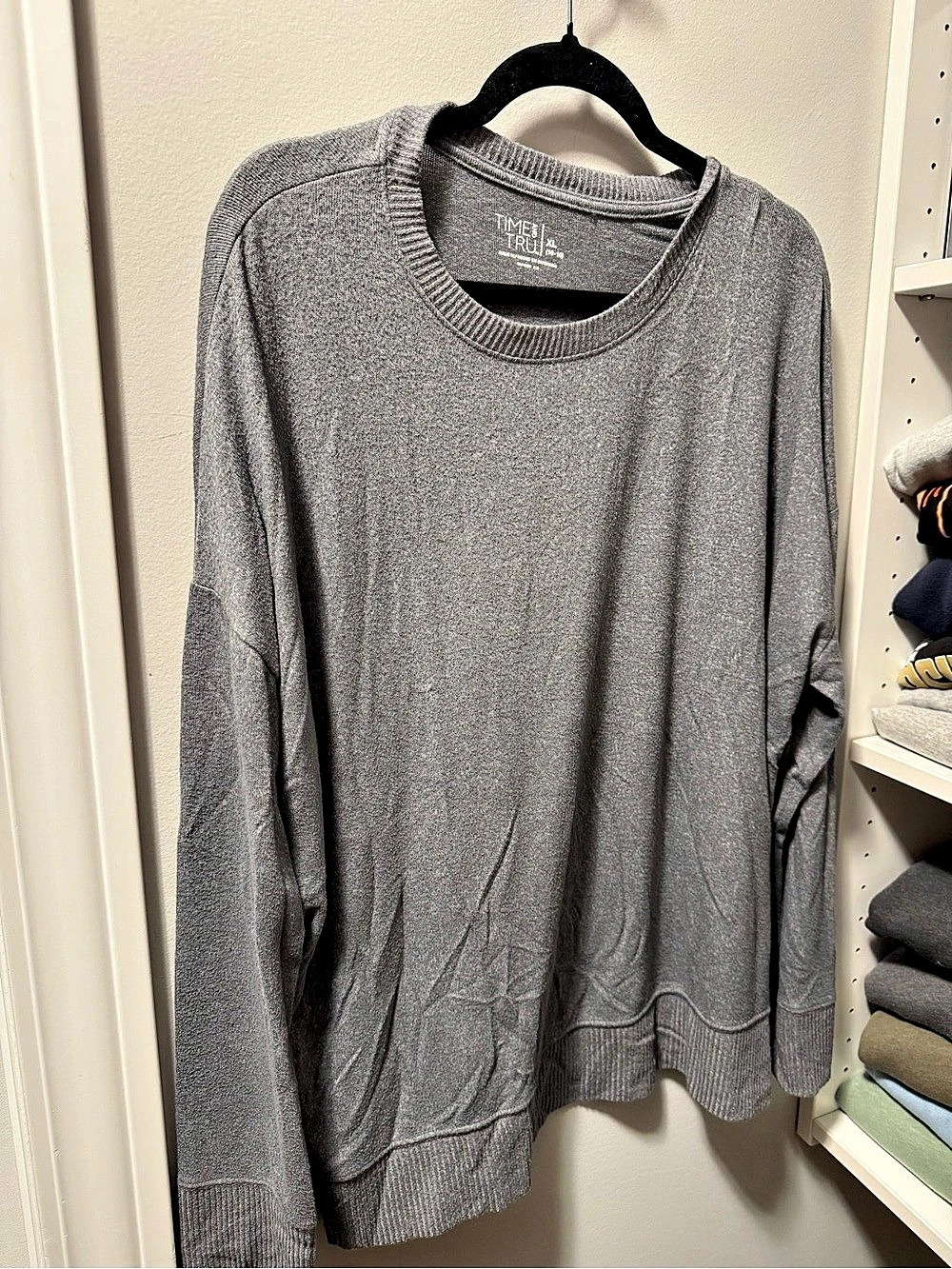 True Religion Crewneck Gray Sweater